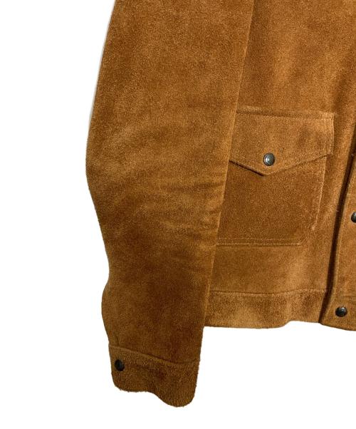 SCHOTT BROS.（ショット）SCHOTT BROS. (ショット) スエードワークジャケット ブラウン サイズ:38の古着・服飾アイテム