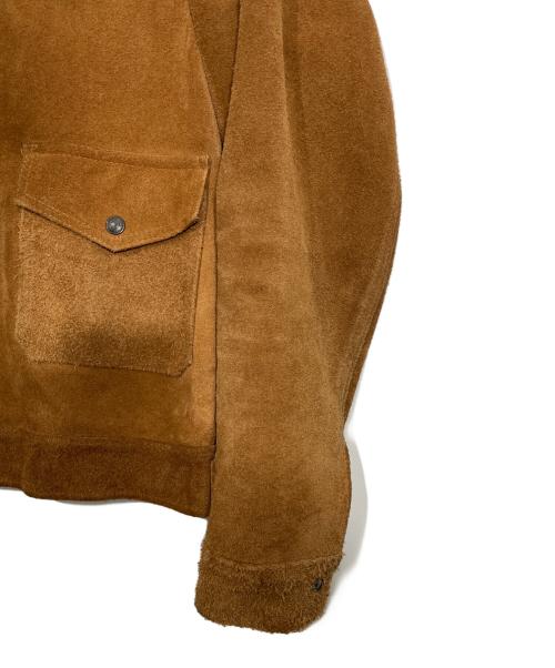 SCHOTT BROS.（ショット）SCHOTT BROS. (ショット) スエードワークジャケット ブラウン サイズ:38の古着・服飾アイテム