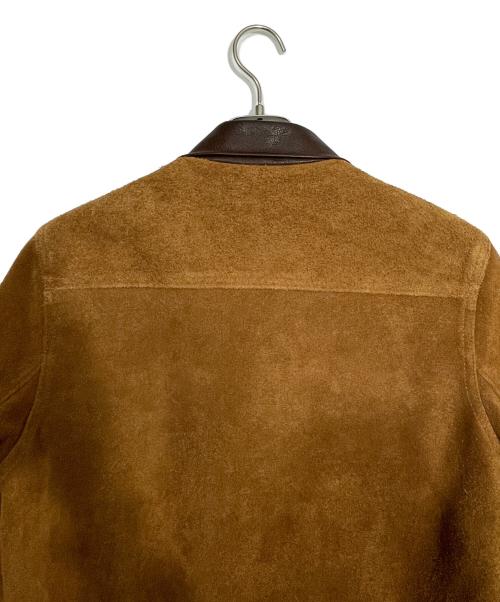 SCHOTT BROS.（ショット）SCHOTT BROS. (ショット) スエードワークジャケット ブラウン サイズ:38の古着・服飾アイテム