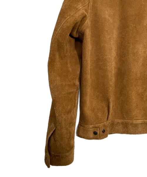 SCHOTT BROS.（ショット）SCHOTT BROS. (ショット) スエードワークジャケット ブラウン サイズ:38の古着・服飾アイテム