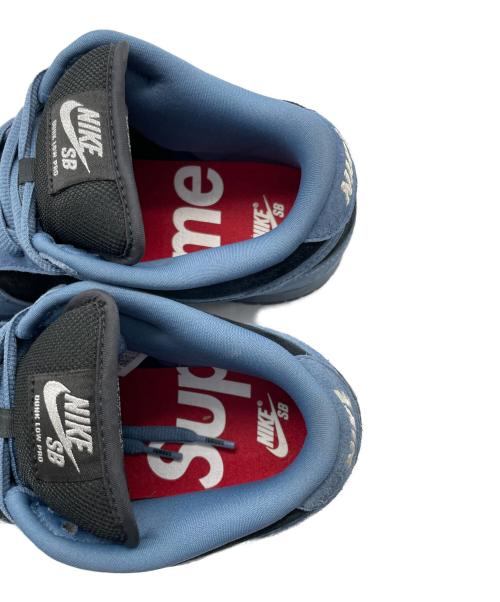 NIKE SB（ナイキエスビー）NIKE SB (ナイキエスビー) SUPREME (シュプリーム) スニーカー ブルー サイズ:26の古着・服飾アイテム