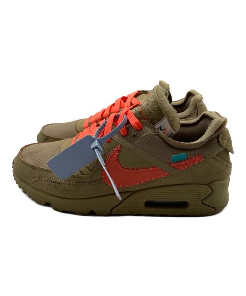 NIKE（ナイキ）NIKE (ナイキ) OFFWHITE (オフホワイト) スニーカー カーキ サイズ:26の古着・服飾アイテム