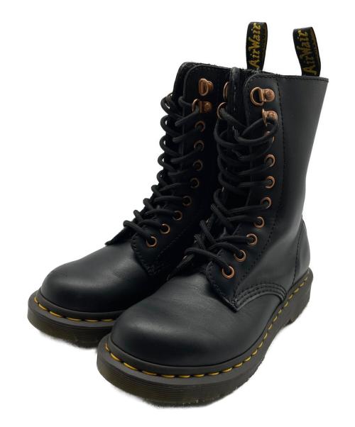 Dr.Martens（ドクターマーチン）Dr.Martens (ドクターマーチン) 10ホールブーツ ブラック サイズ:23の古着・服飾アイテム