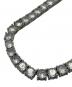 glitter (グリッター) ラインストーンネックレス：6000円