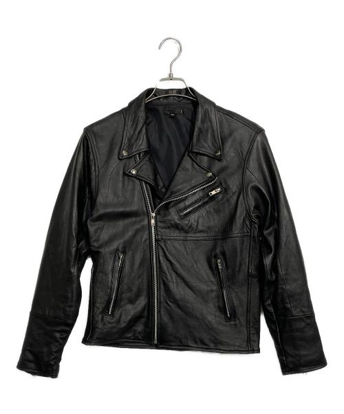 worca（ワーカ）worca (ワーカ) レザージャケット ブラック サイズ:Mの古着・服飾アイテム