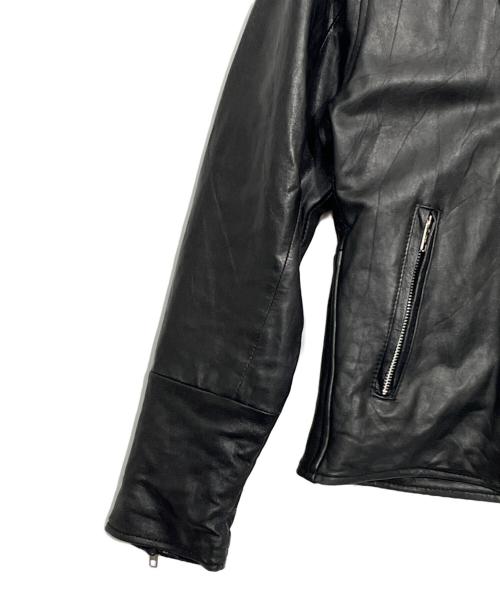 worca（ワーカ）worca (ワーカ) レザージャケット ブラック サイズ:Mの古着・服飾アイテム