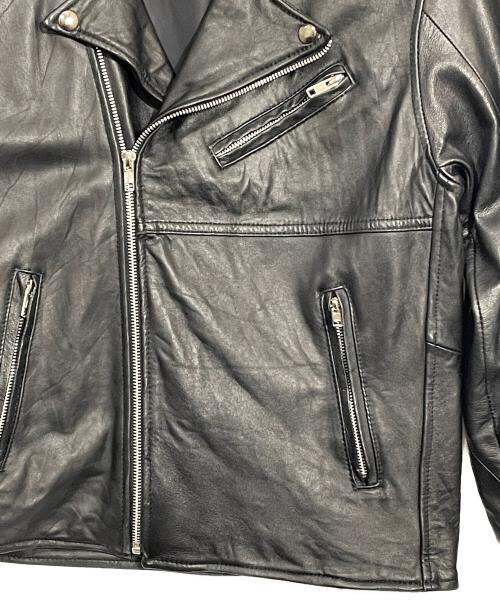 worca（ワーカ）worca (ワーカ) レザージャケット ブラック サイズ:Mの古着・服飾アイテム
