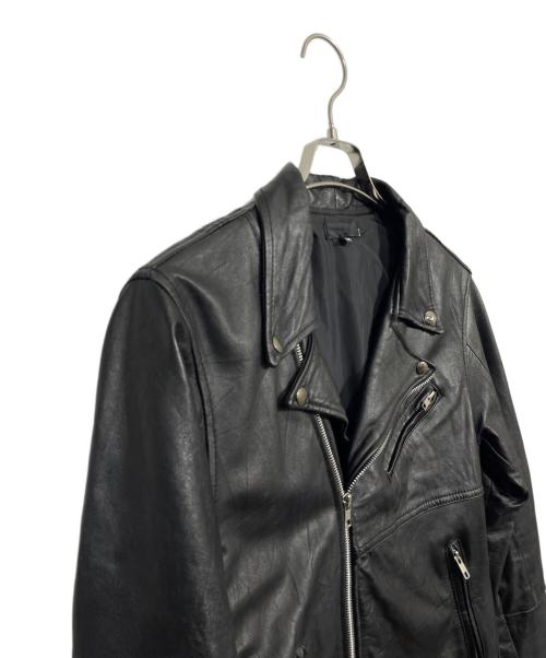 worca（ワーカ）worca (ワーカ) レザージャケット ブラック サイズ:Mの古着・服飾アイテム