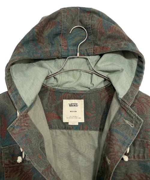 VANS（ヴァンズ）VANS (ヴァンズ) フーデッドジャケット グリーン サイズ:Mの古着・服飾アイテム