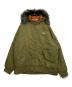 THE NORTH FACE（ザ ノース フェイス）の古着「中綿ジャケット」｜カーキ