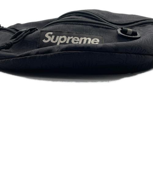 SUPREME（シュプリーム）SUPREME (シュプリーム) ウエストバッグ ブラックの古着・服飾アイテム