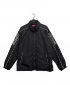 SUPREMEシュプリーム）の古着「ストライプロゴウインドブレイカー」｜ブラック