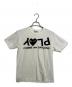 PLAY COMME des GARCONS（プレイコムデギャルソン）の古着「Tシャツ」｜ホワイト