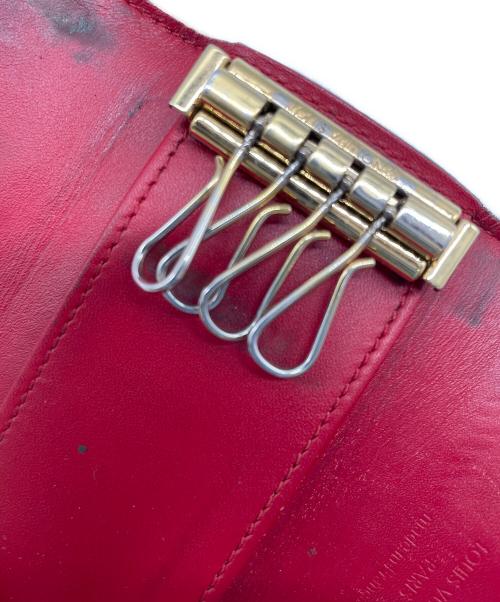 LOUIS VUITTON（ルイ ヴィトン）LOUIS VUITTON (ルイ ヴィトン) 4連キーケース レッドの古着・服飾アイテム