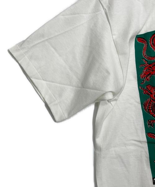 Mosquitohead（モスキートヘッド）Mosquitohead (モスキートヘッド) 半袖Tシャツ ブルース・リー ホワイト サイズ:Lの古着・服飾アイテム