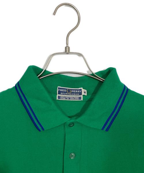FRED PERRY（フレッドペリー）FRED PERRY (フレッドペリー) ポロシャツ グリーン サイズ:Mの古着・服飾アイテム