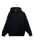 NIKE×SUPREMEナイキ×シュプリーム）の古着「プルオーバーパーカー」｜ブラック