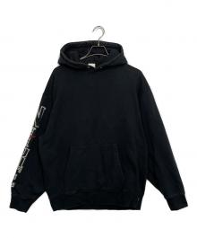 NIKE×SUPREME（ナイキ×シュプリーム）の古着「プルオーバーパーカー」｜ブラック