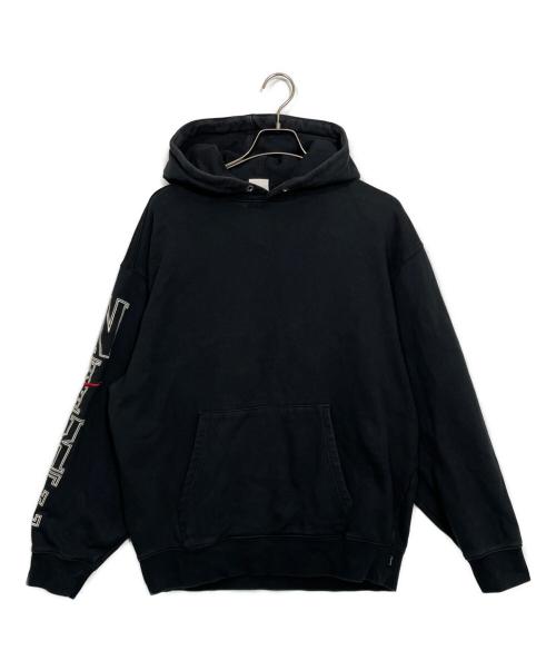 NIKE（ナイキ）NIKE (ナイキ) SUPREME (シュプリーム) プルオーバーパーカー ブラック サイズ:Lの古着・服飾アイテム