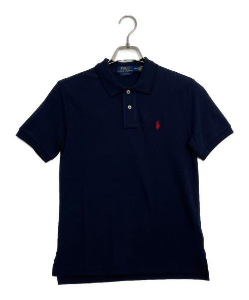 POLO RALPH LAUREN（ポロ・ラルフローレン）POLO RALPH LAUREN (ポロ・ラルフローレン) ポロシャツ ネイビー サイズ:M 未使用品の古着・服飾アイテム