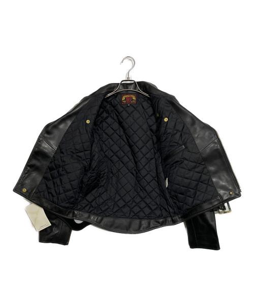 RED MOON（レッドムーン）RED MOON (レッドムーン) ダブルライダースジャケット ブラック サイズ:38の古着・服飾アイテム