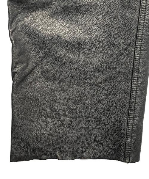 HARLEY-DAVIDSON（ハーレーダビッドソン）HARLEY-DAVIDSON (ハーレーダビッドソン) レザーパンツ ブラック サイズ:38の古着・服飾アイテム