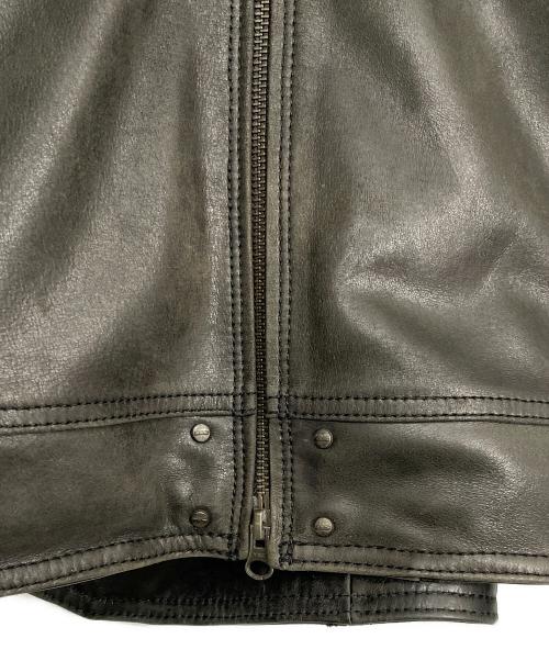 HARLEY-DAVIDSON（ハーレーダビッドソン）HARLEY-DAVIDSON (ハーレーダビッドソン) レザージャケット ブラック サイズ:XLの古着・服飾アイテム
