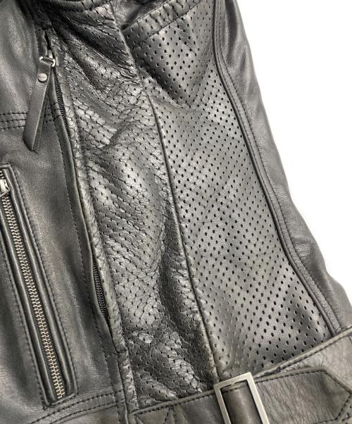 HARLEY-DAVIDSON（ハーレーダビッドソン）HARLEY-DAVIDSON (ハーレーダビッドソン) レザージャケット ブラック サイズ:XLの古着・服飾アイテム