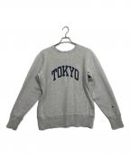 BEAMS×Champion REVERSE WEAVEビームス×チャンピオン リバース ウィーブ）の古着「スウェット」｜グレー