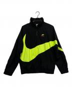 NIKEナイキ）の古着「ジップアップジャケット」｜ブラック×イエロー