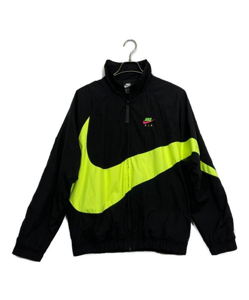 NIKE（ナイキ）NIKE (ナイキ) ジップアップジャケット ブラック×イエロー サイズ:Mの古着・服飾アイテム