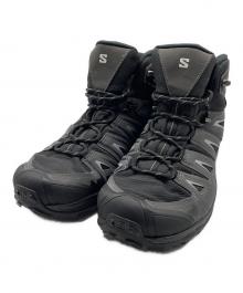 SALOMON（サロモン）の古着「トレッキングシューズ」｜ブラック