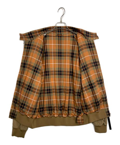 N.HOOLYWOOD（エヌ ハリウッド）N.HOOLYWOOD (エヌ ハリウッド) BARACUTA (バラクータ) リバーシブルハリントンジャケット カーキ サイズ:36の古着・服飾アイテム