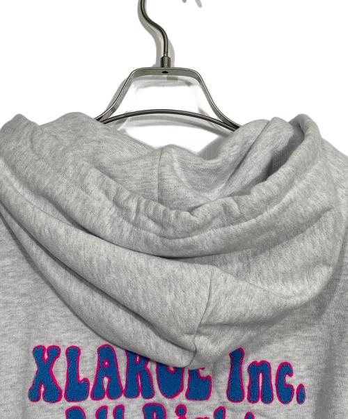 X-LARGE（エクストララージ）X-LARGE (エクストララージ) ジップパーカー グレー サイズ:Lの古着・服飾アイテム