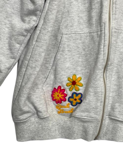 X-LARGE（エクストララージ）X-LARGE (エクストララージ) ジップパーカー グレー サイズ:Lの古着・服飾アイテム
