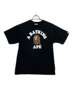 A BATHING APEアベイシングエイプ）の古着「Tシャツ」｜ブラック