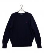 POLO RALPH LAURENポロ・ラルフローレン）の古着「ニット」｜ネイビー