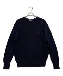 POLO RALPH LAUREN（ポロ・ラルフローレン）の古着「ニット」｜ネイビー