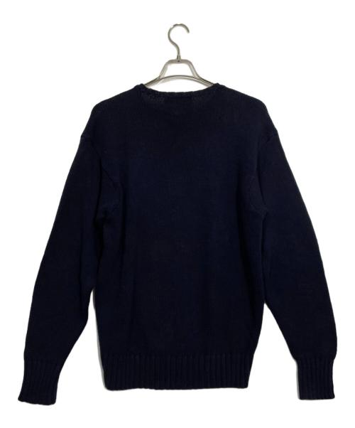 POLO RALPH LAUREN（ポロ・ラルフローレン）POLO RALPH LAUREN (ポロ・ラルフローレン) ニット ネイビー サイズ:Lの古着・服飾アイテム