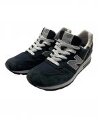 NEW BALANCEニューバランス）の古着「スニーカー」｜ネイビー