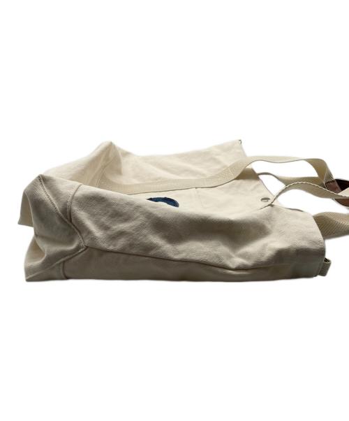 PAPAS（パパス）PAPAS (パパス) トートバッグ アイボリーの古着・服飾アイテム