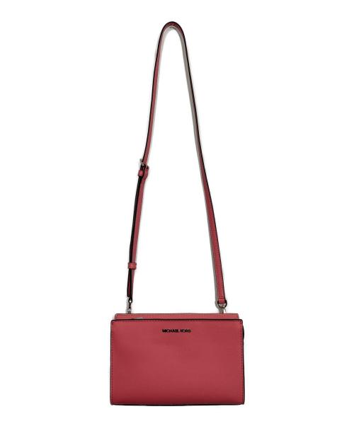 MICHAEL KORS（マイケルコース）MICHAEL KORS (マイケルコース) ショルダーバッグ ピンクの古着・服飾アイテム
