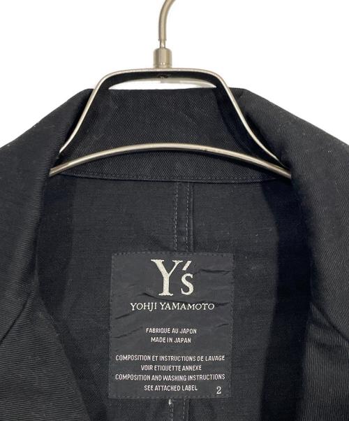 Y's（ワイズ）Y's (ワイズ) ジャケット ブラック サイズ:2の古着・服飾アイテム