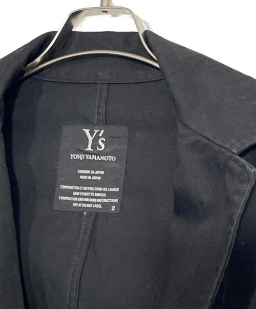 Y's（ワイズ）Y's (ワイズ) ジャケット ブラック サイズ:2の古着・服飾アイテム