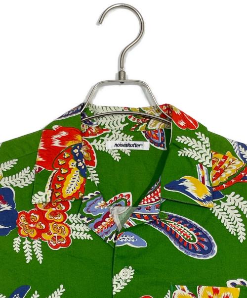 noiseshutter（ノイズシャッター）noiseshutter (ノイズシャッター) 半袖シャツ グリーン サイズ:1の古着・服飾アイテム