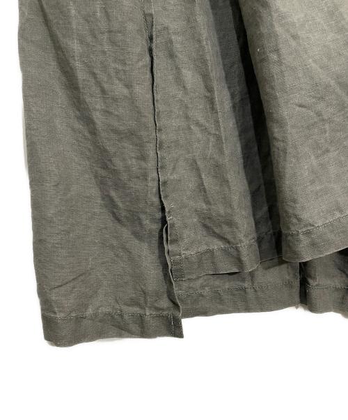 plantation（プランテーション）plantation (プランテーション) 半袖ワンピース グレー サイズ:Mの古着・服飾アイテム
