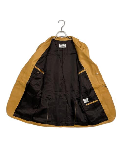 RED MOON（レッドムーン）RED MOON (レッドムーン) レザーテーラードジャケット キャメル サイズ:38の古着・服飾アイテム