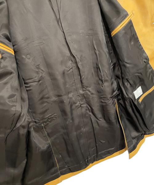 RED MOON（レッドムーン）RED MOON (レッドムーン) レザーテーラードジャケット キャメル サイズ:38の古着・服飾アイテム