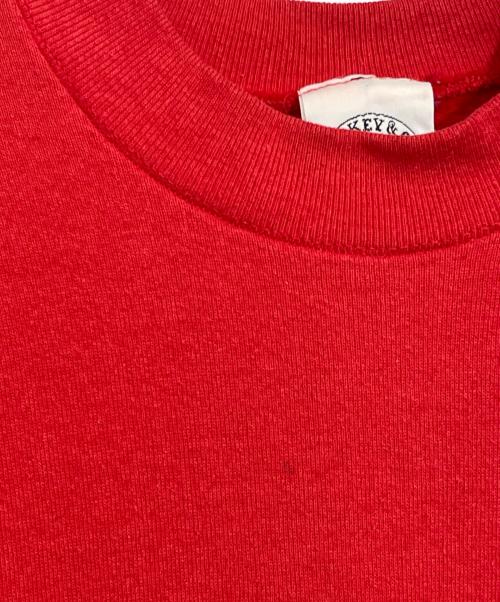 DISNEY（ディズニー）DISNEY (ディズニー) スウェット レッド サイズ:XLの古着・服飾アイテム