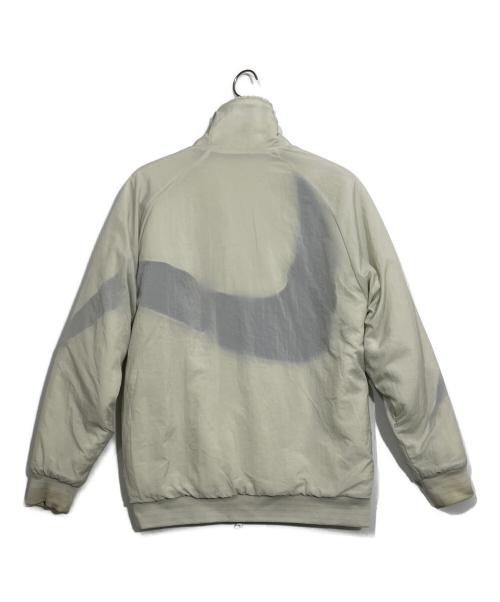 NIKE（ナイキ）NIKE (ナイキ) リバーシブルフリースジャケット ホワイト×ぶる サイズ:Mの古着・服飾アイテム